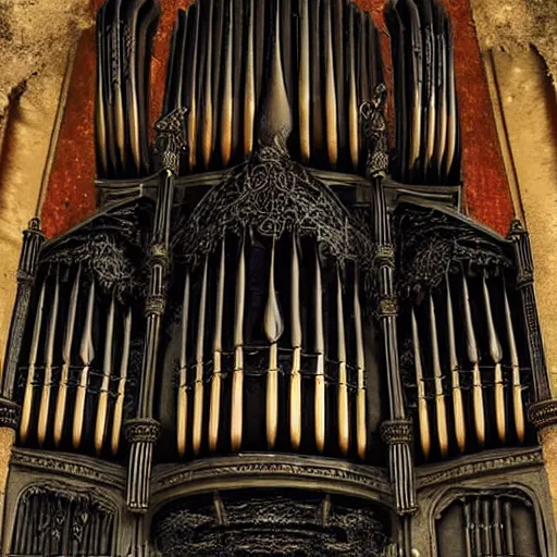 Image similar to pipe organ yharnam from bloodborne