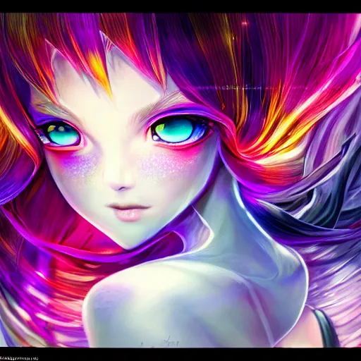 Prompt: audio shatter princess, ultra detailed painting at 1 6 k resolution and epic visuals. epically beautiful image. amazing effect, image looks crazily crisp as far as it's visual fidelity goes, absolutely outstanding. vivid clarity. ultra. iridescent. mind - breaking. mega - beautiful pencil shadowing. beautiful face. ultra high definition, range murata and artgerm