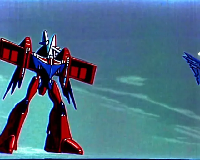 Image similar to ! dream starscream on transformers ( 1 9 8 4 ), animated cartoon series, still frame, blu - ray transfer 5 k