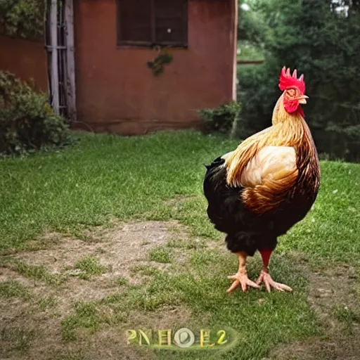 Prompt: a chicken - cat - hybrid, animal photography