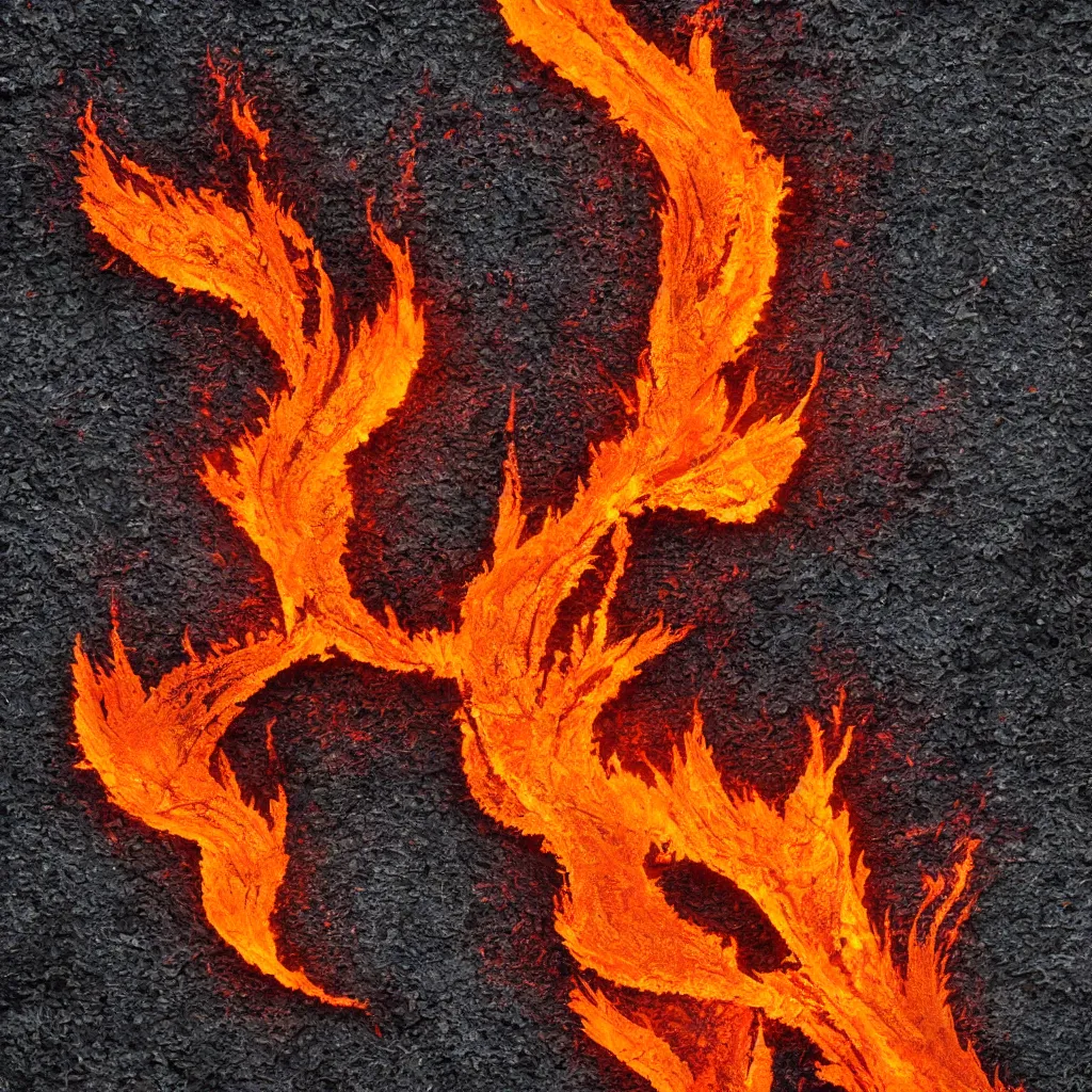 Image similar to texture of fire