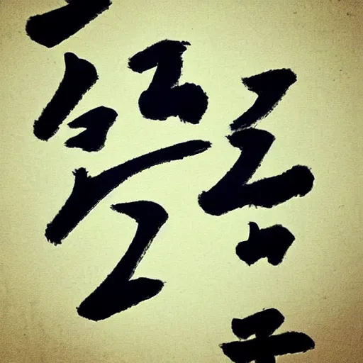 Image similar to photo of japanese calligraphy, beautiful, instagram, cinematic, high detail, traditional
