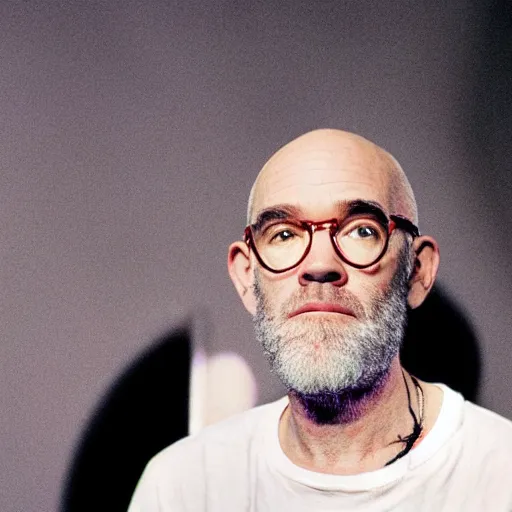 Image similar to michael stipe plays a concert on the moon