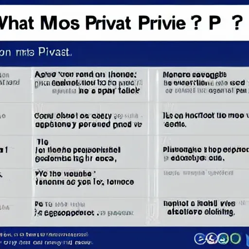 Prompt: what is most private