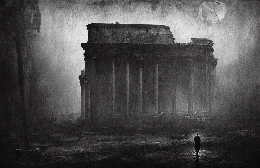 Image similar to pictorial antidote line density is used for rendering light and shadow. intact flawless ambrotype from 4 k criterion collection remastered cinematography gory horror film, ominous lighting, evil theme wow photo realistic postprocessing ancient roman intimate setting applied his knowledge of mathematics in his paintings vertiginous photograph by ansel adams by jan urschel