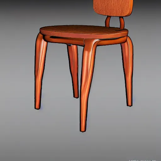 Prompt: chair with human legs instead of legs, hyperrealistic render, highly detailed, 4k, artstation