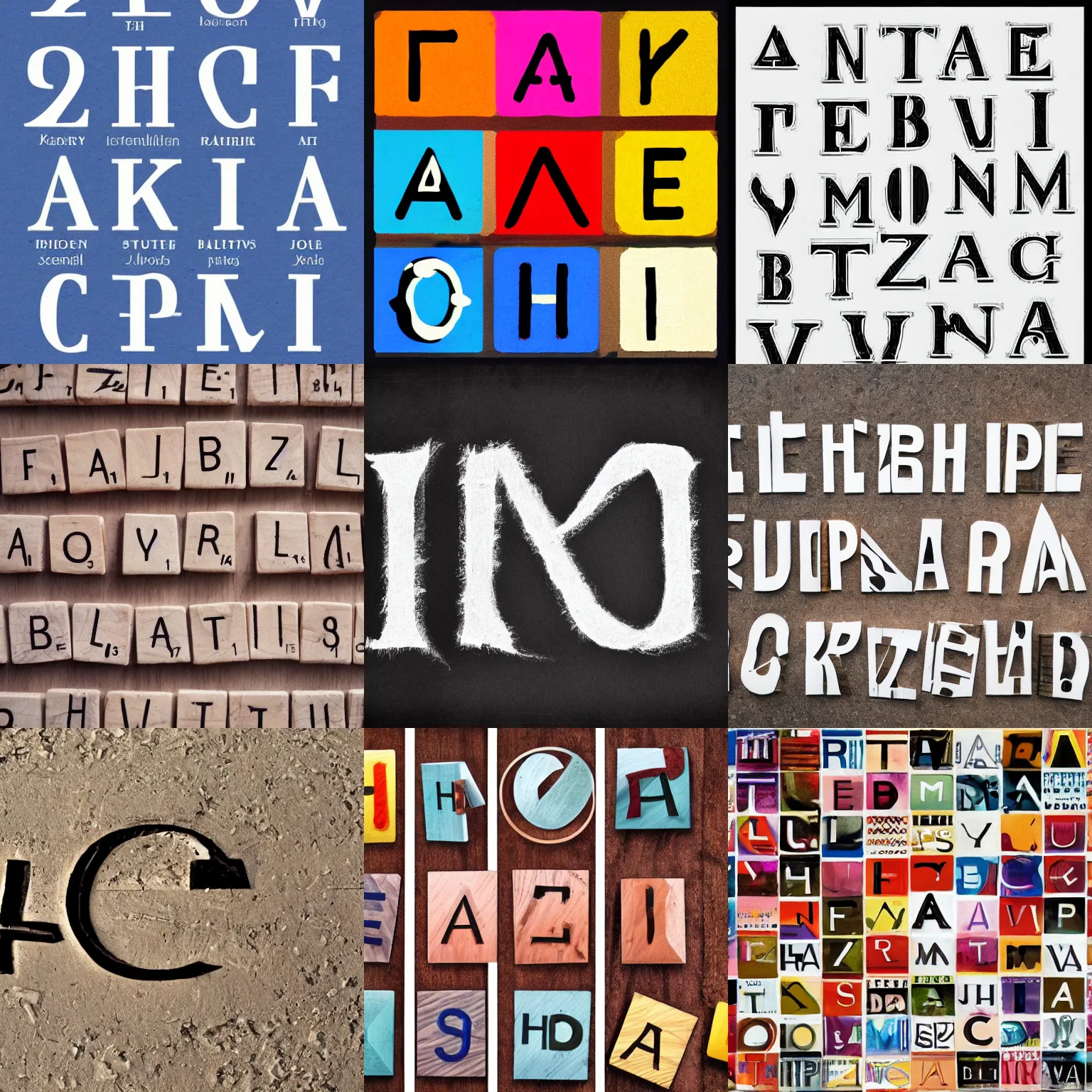 Image similar to the alphabet