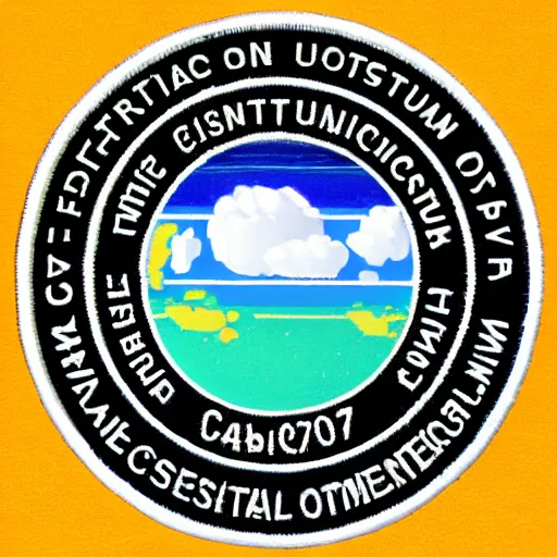 Image similar to centre for satellite data in environmental science logo mission patch