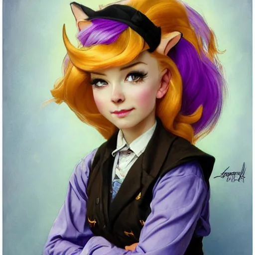 Prompt: portrait of a menacing beautiful Applejack, short muzzle, top half of body, My Little Pony, by Stanley Artgerm Lau , greg rutkowski, thomas kindkade, alphonse mucha, loish, norman rockwell, J. C. Leyendecker. bright purple mane, purple fur, angry complexion, beautiful detailed eyes, black rose frame. D&D, fantasy. Trending on artstation rule of thirds extremely detailed old illustration hd 4k