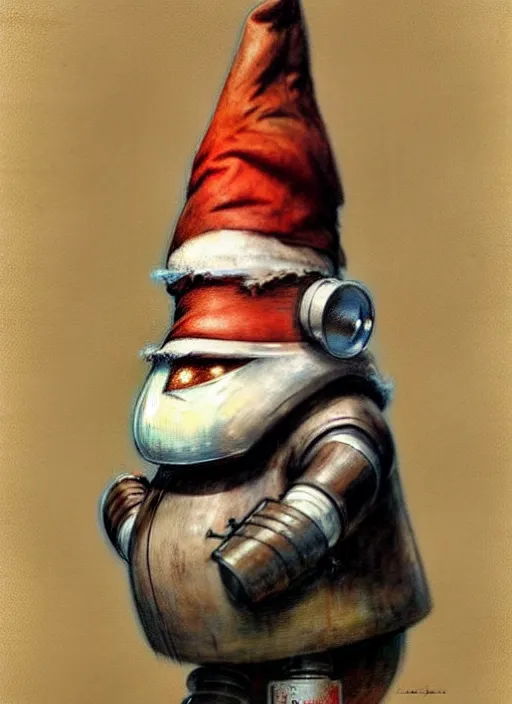 Image similar to ( ( ( ( ( 1 9 5 0 s robot knome very fat. muted colors. ) ) ) ) ) by jean - baptiste monge!!!!!!!!!!!!!!!!!!!!!!!!!!!!!!