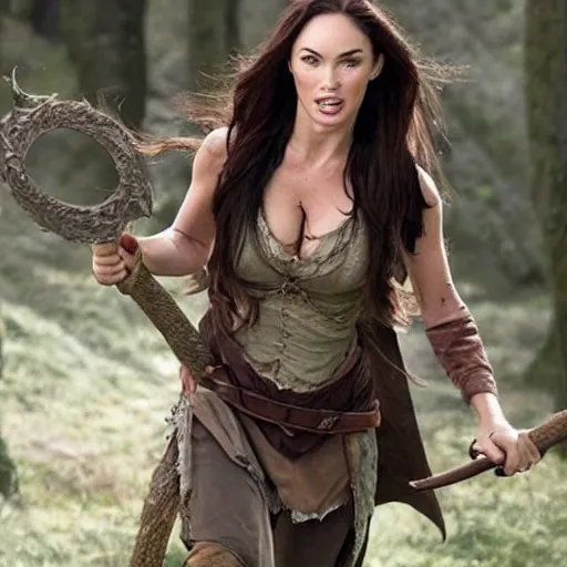 Image similar to megan fox as a hobbit