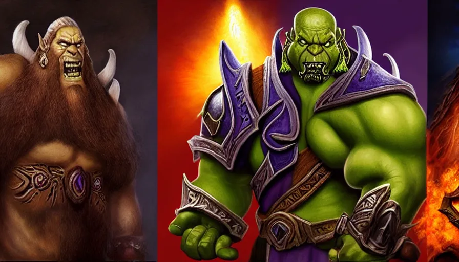 Image similar to the two complementary forces that make up all aspects and phenomena of life, from Warcraft