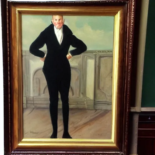 Prompt: a classic painting of the full body of a supermodel