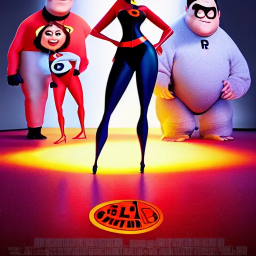 Image similar to live action pixar incredibles mommy milf, 8k resolution, full HD, cinematic lighting, award winning, anatomically correct