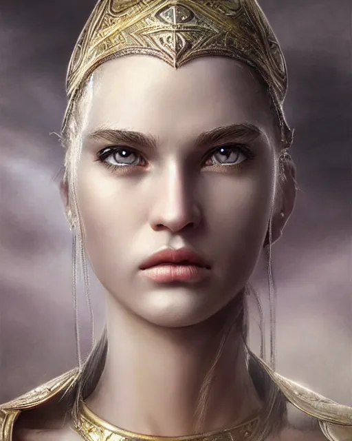 Prompt: a beautiful warrior woman in a bowling alley, photo, ultra detail, photoreal, professionally retouched, soft moonlight lighting, shiny plastic armor, realistic, smooth face, goddess, luscious lips, perfect eyes, wide angle, sharp focus on eyes, 8 k high definition, insanely detailed, intricate, elegant, art by artgerm and wlop
