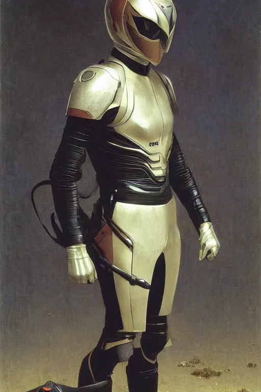 Image similar to portrait of a kamen rider rx, full set of equipment, helmet, majestic, solemn, by bouguereau