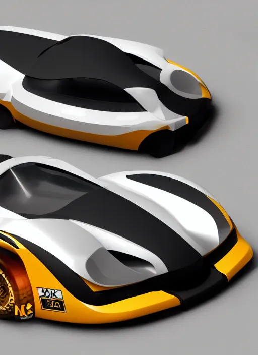 Image similar to 3 d render of spherical rolling vehicle for racing game. unreal engine.