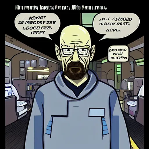 Prompt: Walter White, Homeworld style