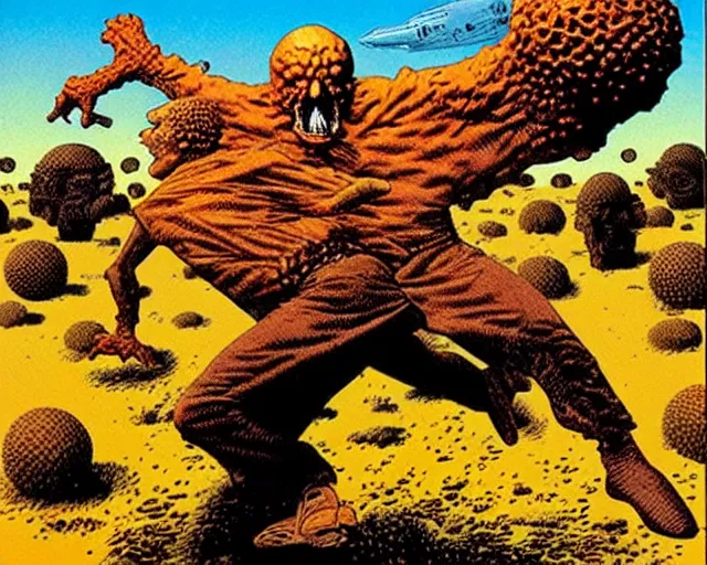 Prompt: richard corben