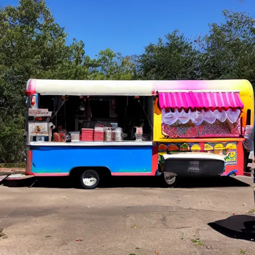 Prompt: a taco truck