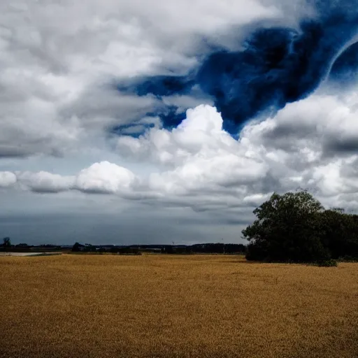 Image similar to blue clouds on a white sky