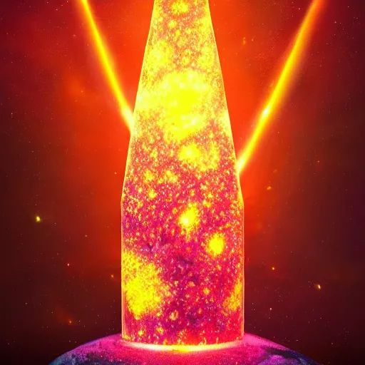 Prompt: a cosmic lava lamp, dynamic lighting, fantasy concept art, trending on art station, stunning visuals, creative, cinematic, ultra detailed