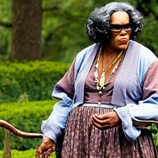Prompt: daniel day lewis as madea