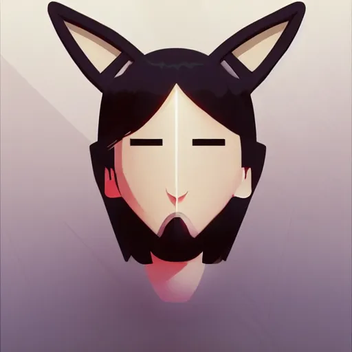 Image similar to face icon stylized minimalist nintendo, loftis, cory behance hd by jesper ejsing, by rhads, makoto shinkai and lois van baarle, ilya kuvshinov, rossdraws global illumination