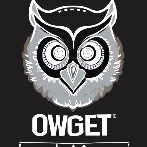 Prompt: owl logo 8 k