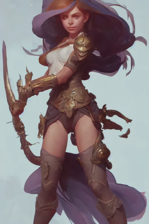 Prompt: a cute fantasy girl character, accurate anatomy, only two hands, highly detailed, digital painting, artstation, concept art, smooth, sharp focus, illustration, Unreal Engine 5, 8K, art by ross tran and greg rutkowski and alphonse Mucha