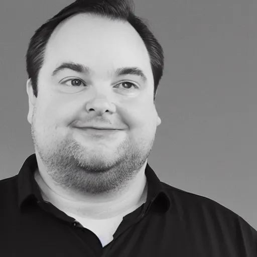 Image similar to rich evans, head and shoulders studio photo