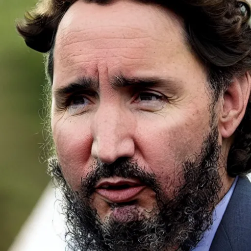 Image similar to justin trudeau as fidel castro