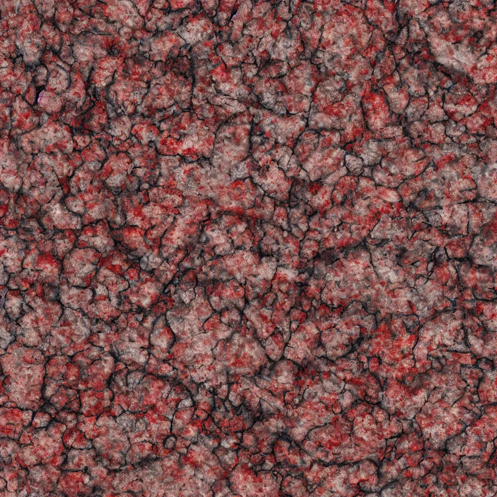 Prompt: red granite texture material, high definition, high detail, 8k, photorealistic