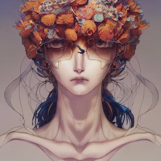 Image similar to prompt : evangeleon portrait soft light painted by james jean and katsuhiro otomo and erik jones, inspired by evangeleon anime, smooth face feature, intricate oil painting, high detail illustration, sharp high detail, manga and anime 1 9 9 9