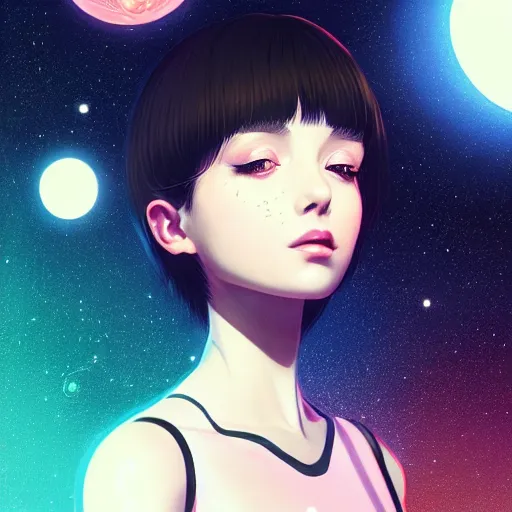 Image similar to a portrait of a beautiful a type of vacuum energy that is poorly understood, outer space, art by ilya kuvshinov and wlop and artgerm and josan gonzalez, digital art, highly detailed, intricate, sharp focus, trending on artstation hq, deviantart, pinterest, unreal engine 5, 4 k uhd image