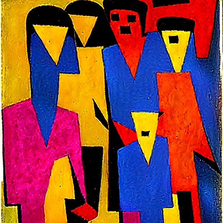 Prompt: a portrait of happy boys, by rufino tamayo