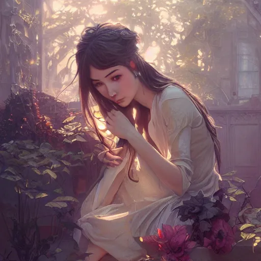 Image similar to ultra realistic illustration, daniella pineda anime, intricate, elegant, highly detailed, digital painting, artstation, concept art, smooth, sharp focus, illustration, art by artgerm and greg rutkowski and alphonse mucha and wlop