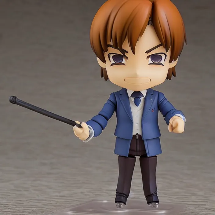 Image similar to Saul Goodman, An anime Nendoroid of Saul Goodman, figurine, detailed product photo