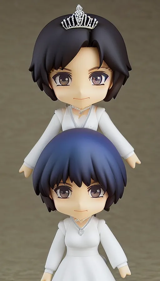 Prompt: nendoroid of princess diana, well - designed, proportional, realistic lighting, detailed face,