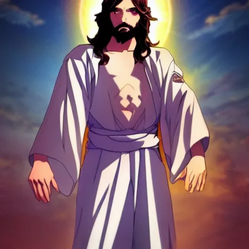 jesus as an anime character | Stable Diffusion | OpenArt-demhanvico.com.vn