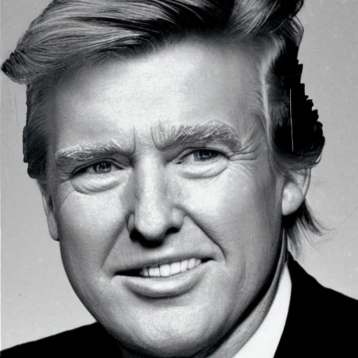 Image similar to donald trump if he was a young beautiful woman,