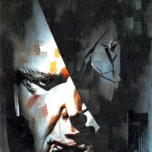 Image similar to no fears, okay one fear, by Dave McKean