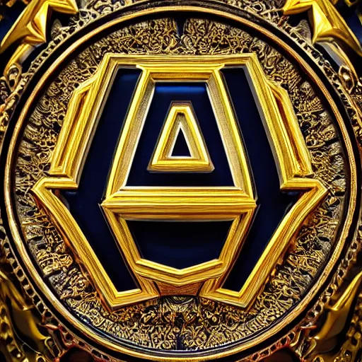 Image similar to a and w logo, digital art, cosmic, 3 d high definition, trending on art station, photorealistic, high resolution, 8 k, octane, hyper detailed, insane details, intricate, elite, ornate, elegant trend, highly detailed and intricate, sharp focus, photography, unreal engine