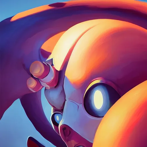 Image similar to face icon stylized minimalist earthworm jim, loftis, cory behance hd by jesper ejsing, by rhads, makoto shinkai and lois van baarle, ilya kuvshinov, rossdraws global illumination