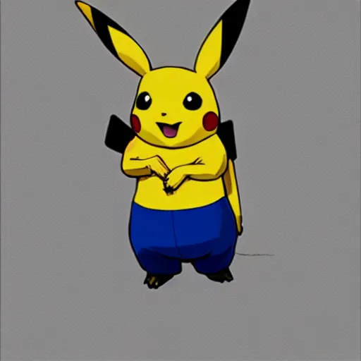 Image similar to A real life pikachu buying drugs, photorealistic art