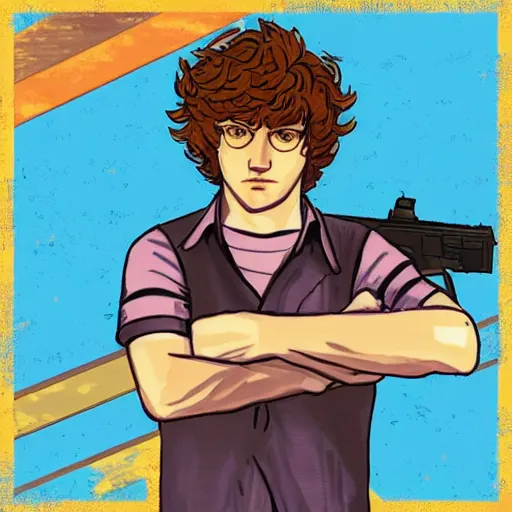 Prompt: Meteos GTA cover art