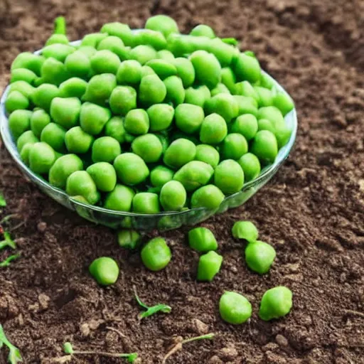 Image similar to how peas grow