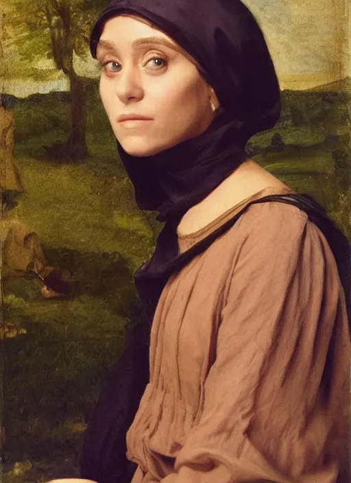 Image similar to Mary Kate in the style of the Old Masters