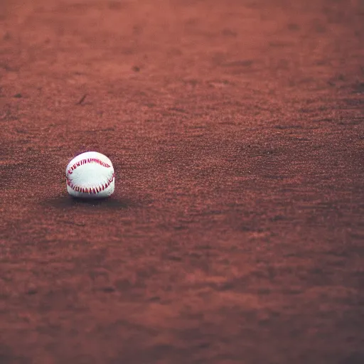 Prompt: a macro shot of a baseball, photorealistic