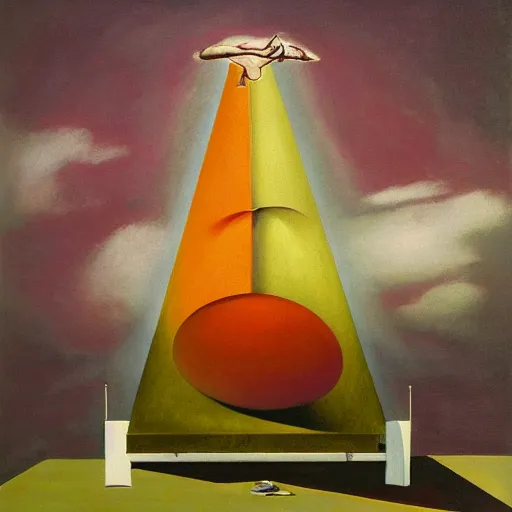 Image similar to humanities limits, surrealist painting